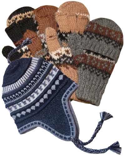 Gloves, Mittens & Hats