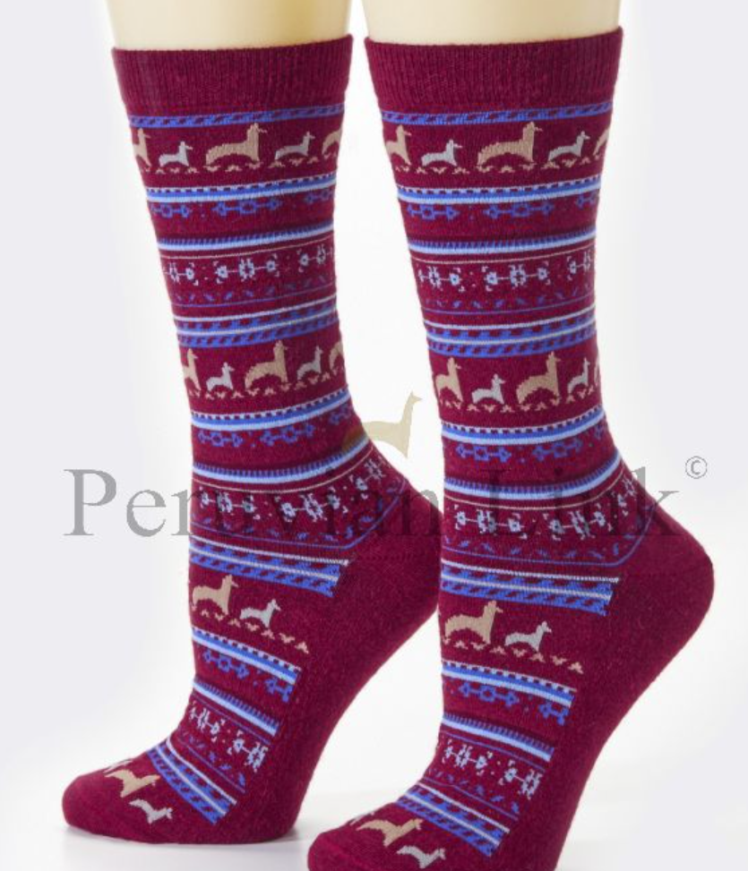 Print Crew Sock