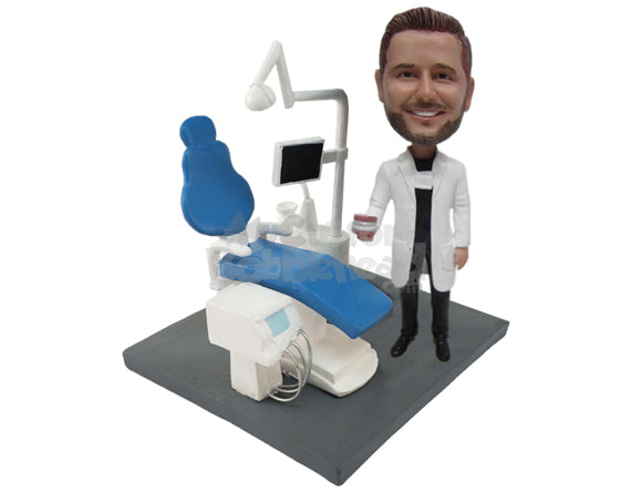 Male Dentist Personalized Bobblehead