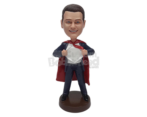 Corporate Superhero Executive Personalized Bobblehead