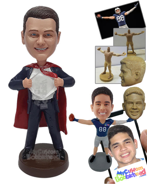 Corporate Superhero Executive Personalized Bobblehead