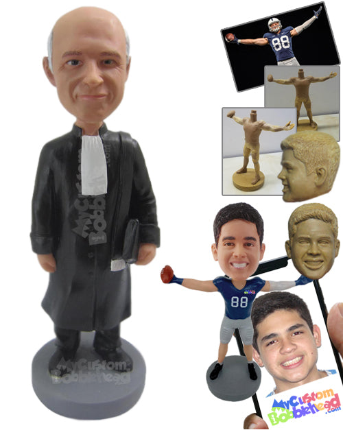 Formal Supreme Court Judge Ready to Rule Personalized Bobblehead