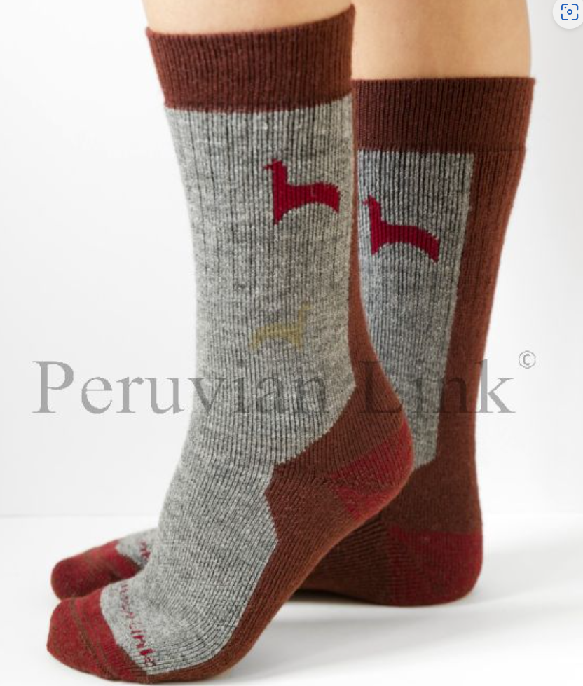 Hiker Alpaca Socks