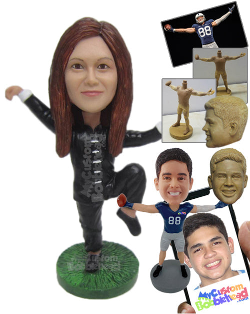 Female Kungfu Master about to Show You Who Is in Charge Personalized Bobblehead