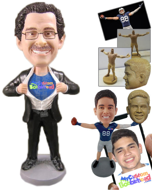 Super Corporate Executive Personalized Bobblehead