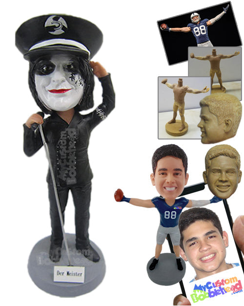 Kiss Impersonator Personalized Bobblehead