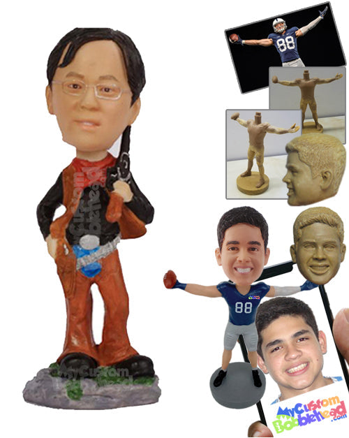 Cowboy Wanna Be Personalized Bobblehead