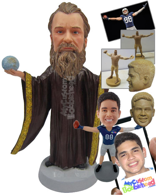 Powerful Wizard Personalized Bobblehead