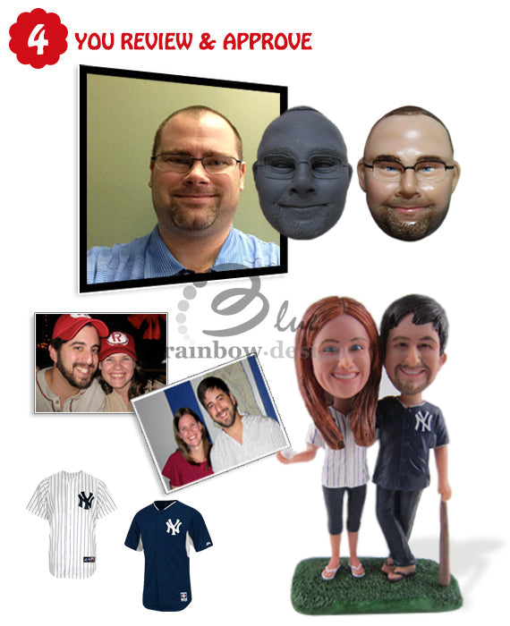 Duplicate Custom Bobblehead - Limited Time Deals Personalized Bobblehead & Cake Topper