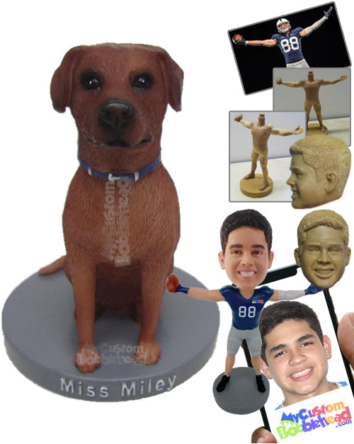 Pet Labrador Golden Retriever Dog Personalized Bobblehead