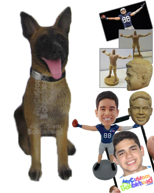 German Shepherd Dog Personalized Bobblehead