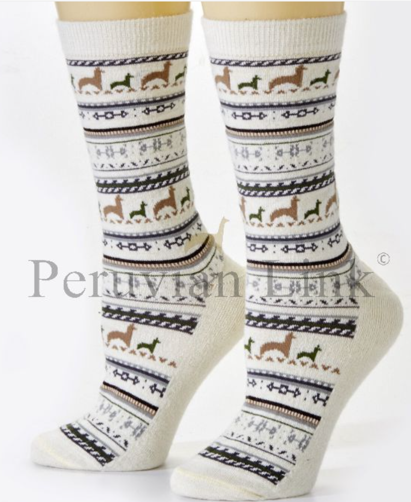 Print Crew Sock