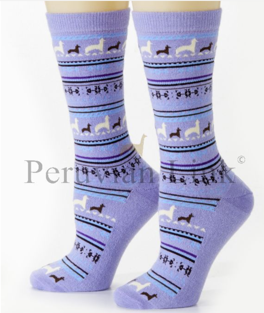 Print Crew Sock