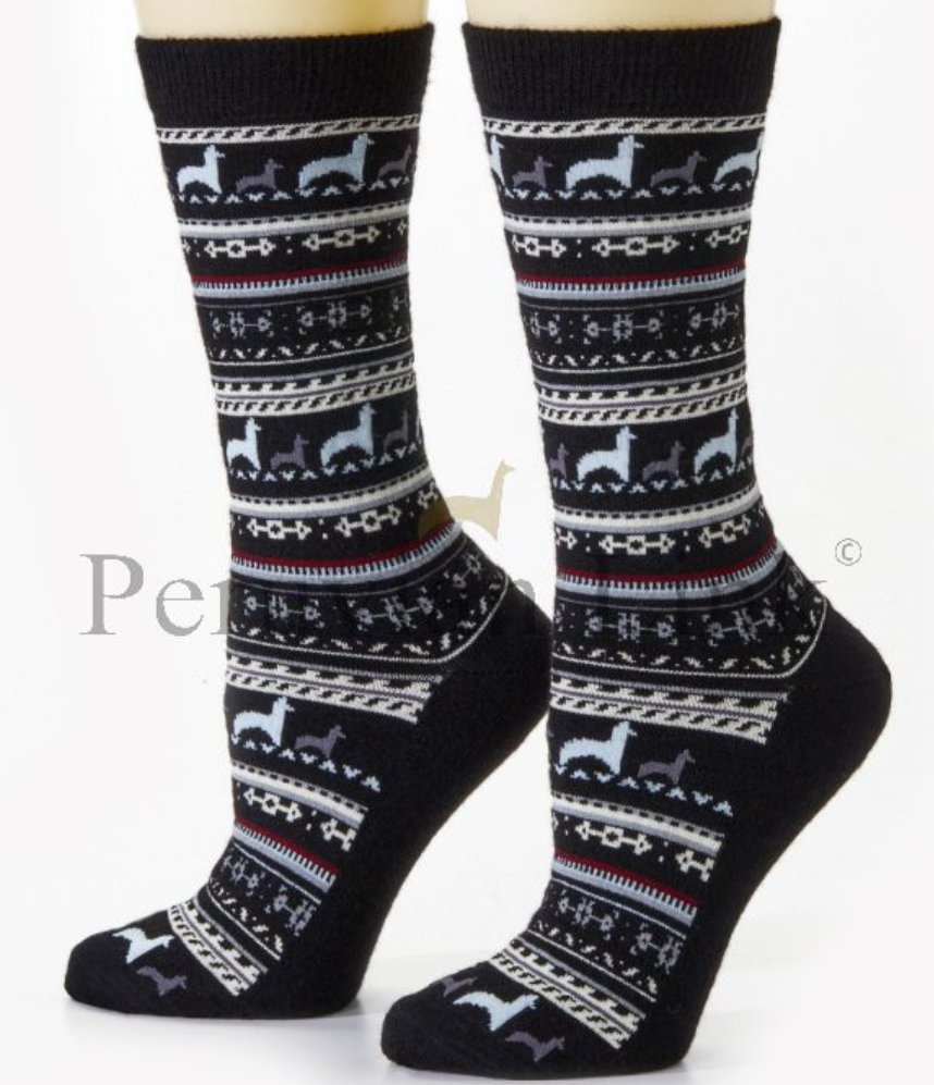 Print Crew Sock