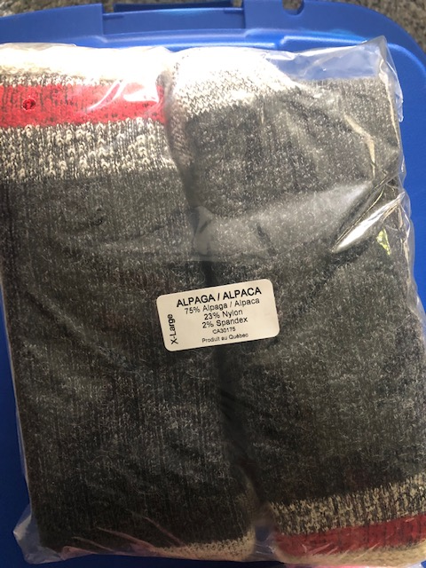 Thermal Alpaca Workplace Sock