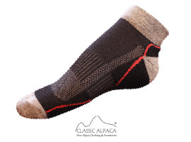 Unisex Shorty Athletic Alpaca Socks