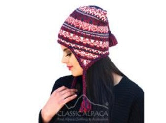 Bora Alpaca Hat with Ear Flaps