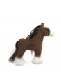 NEW: Clydesdale Horse: Felted Alpaca Sculpture